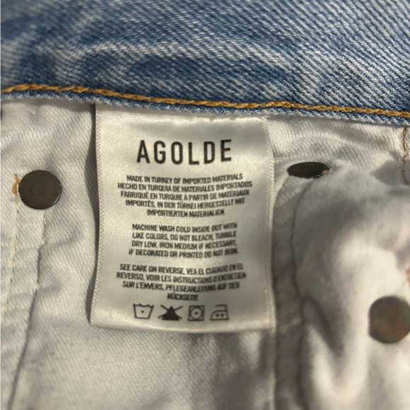 AGolde 90s Pinch waist size 24 - Picture 4 of 5